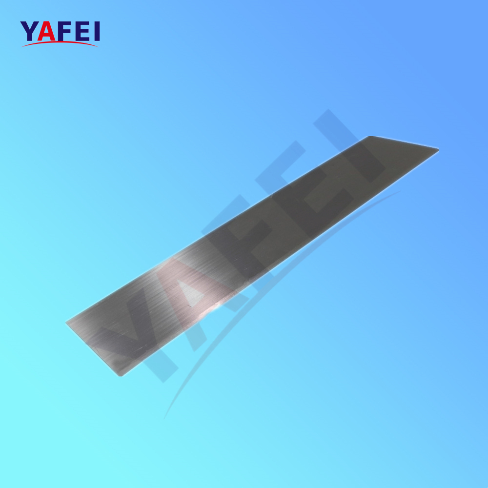 Couteaux droits en carbure de tungstène pour couper le papier à cigarettes
